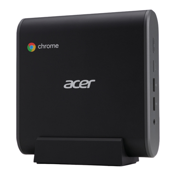 Acer Chromebox Benutzerhandbuch