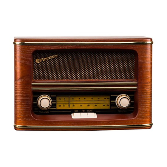 Roadstar HRA-1500N Bedienungsanleitung