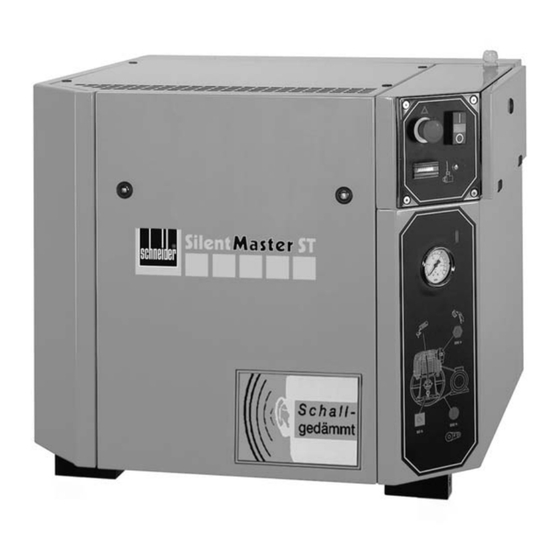 Schneider Airsystems Silent Master ST SEM STS 850-10 Handbücher