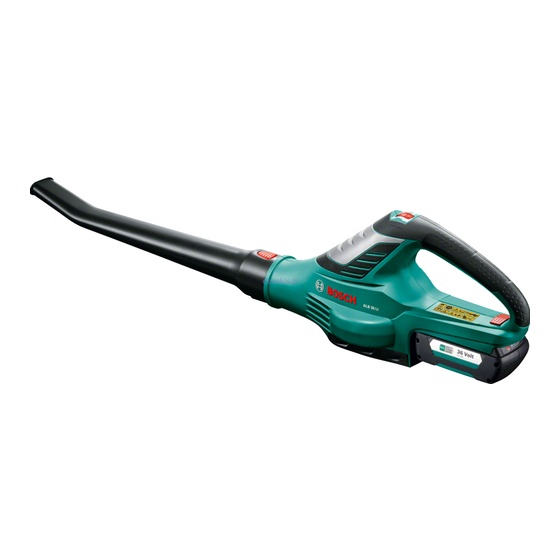 Bosch ALB 36 LI Originalbetriebsanleitung