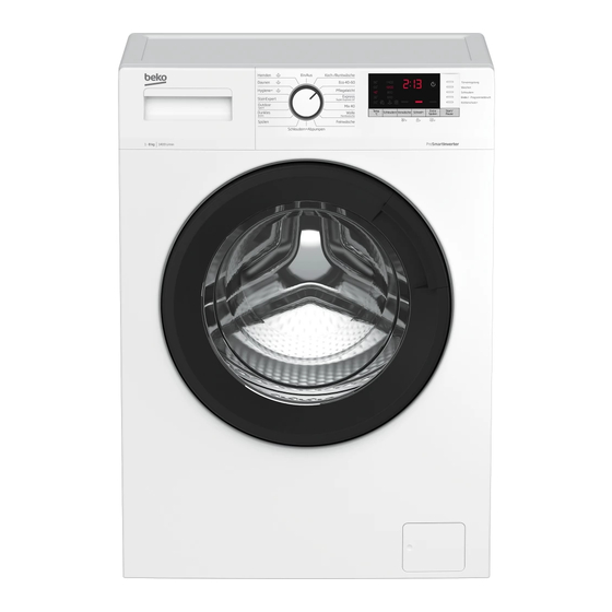 Beko WLM81434NPSA Bedienungsanleitung