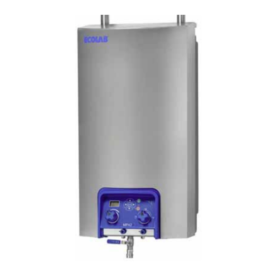ECOLAB MM311+ Servicehandbuch