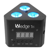 Chauvet DJ Wedge Tri Schnellanleitung