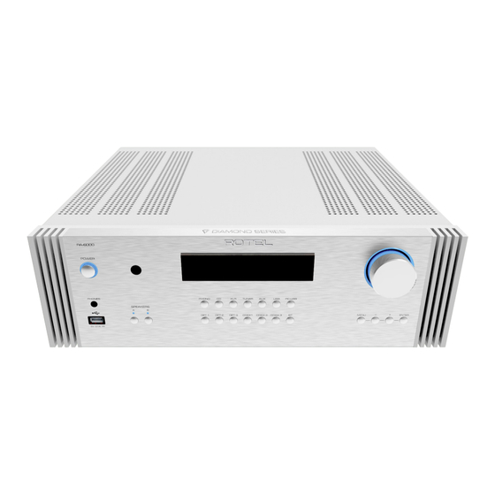 Rotel RA-6000 Bedienungsanleitung