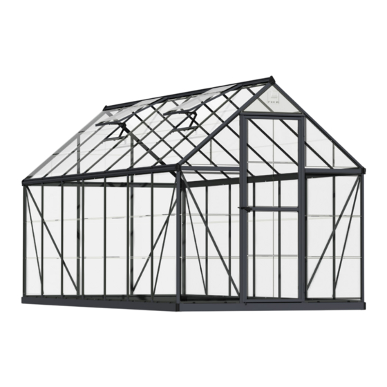 Palram CANOPIA HYBRID 6x14 Montageanleitung