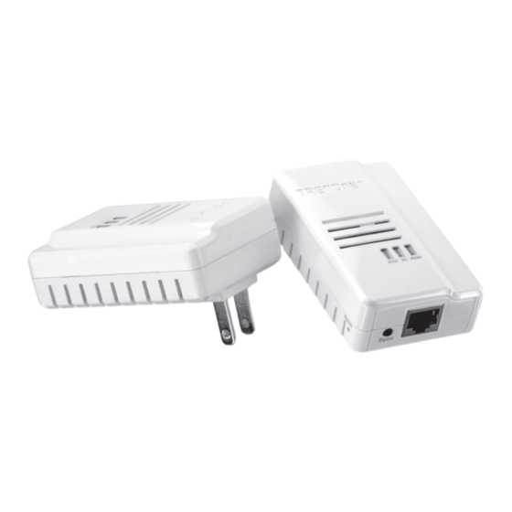 TRENDnet Powerline 500AV2 Anleitung Zur Schnellinstallation