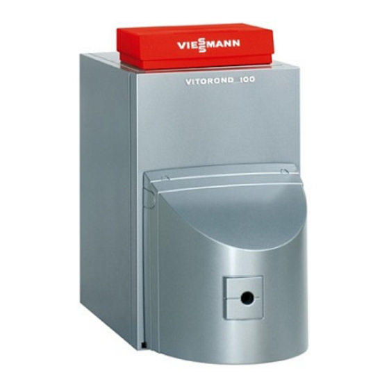 Viessmann VITOFLAME 100 Serviceanleitung