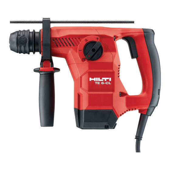 Hilti TE 6-CL Original Bedienungsanleitung