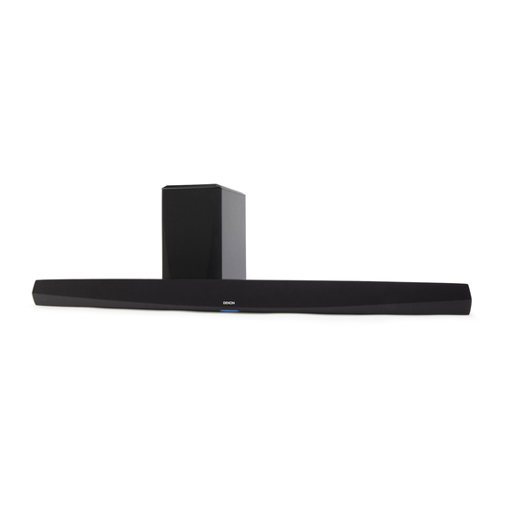 Denon DHT-S516H Bedienungsanleitung