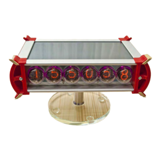 Nixie Clock Leon Bedienungsanleitung