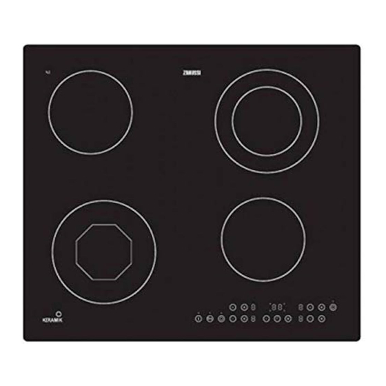 Zanussi ZEV6642FBV Benutzerinformation