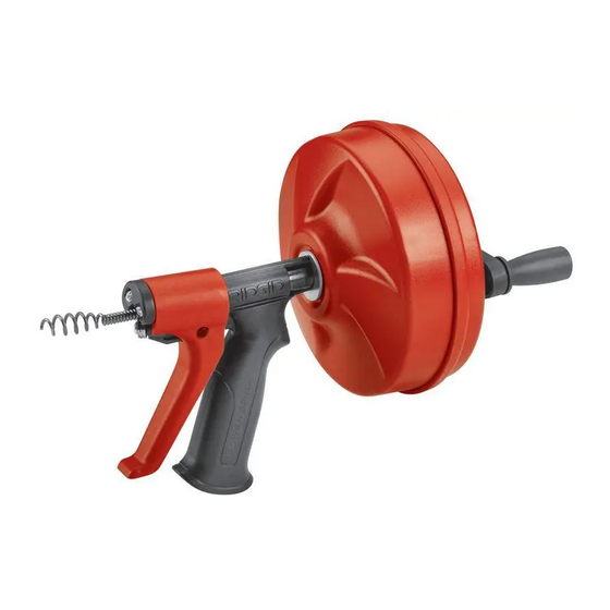 RIDGID Power-Spin Bedienungsanleitung