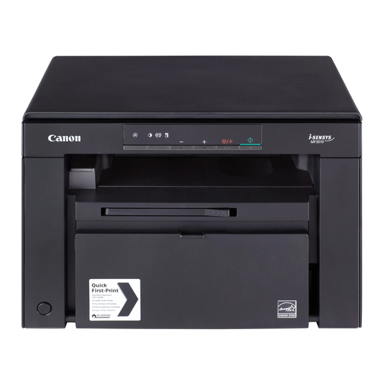 Canon i-SENSYS MF3010 Kurzanleitung