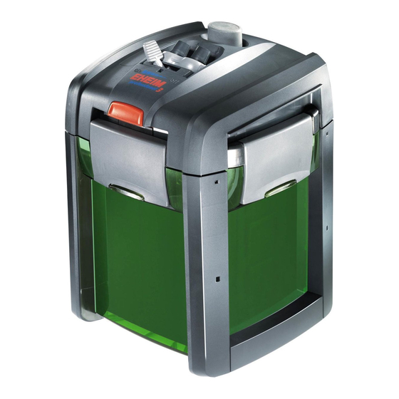 EHEIM professionel 3 250 T 2171 Bedienungsanleitung