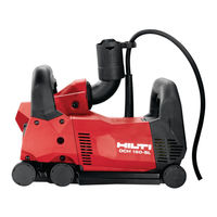 Hilti DCH-SL LG Original Bedienungsanleitung