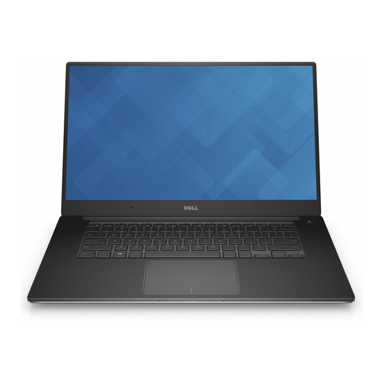 Dell Precision 5510 Schnellstart Handbuch