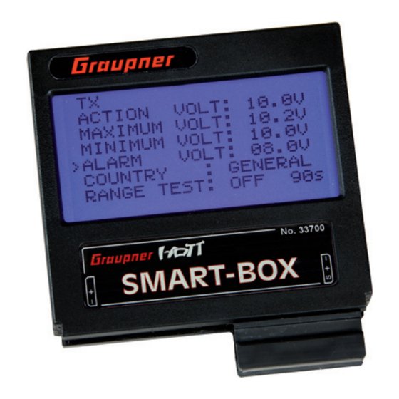 GRAUPNER HoTT SMART-BOX Bedienungsanleitung