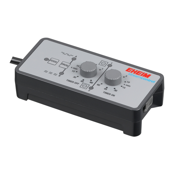 EHEIM streamcontrol 3500 Bedienungsanleitung