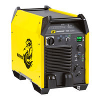 ESAB Warrior 750i CC/CV Betriebsanleitung