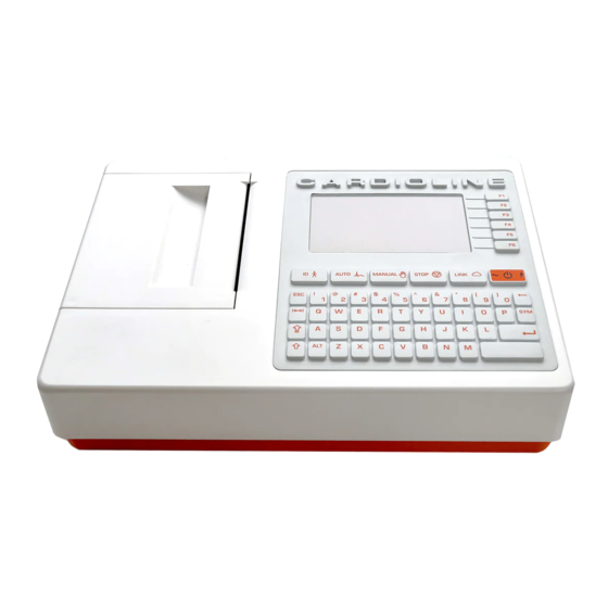 Cardioline ECG100+ Benutzerhandbuch