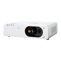 Panasonic PT-FW430EA Bedienungsanleitung