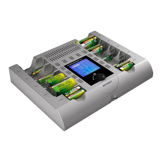 VOLTCRAFT CHARGE MANAGER 2024 Bedienungsanleitung