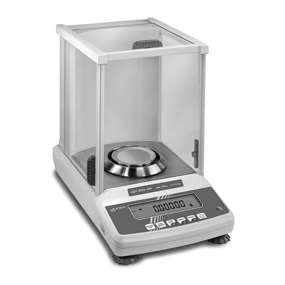 KERN ABT-BA-def-1312 Betriebsanleitung