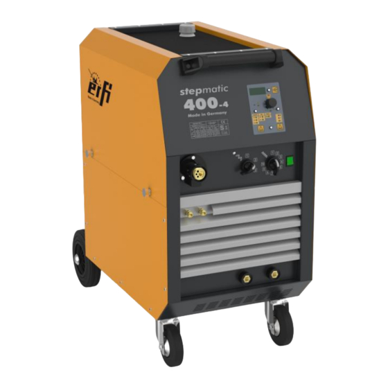 erfi stepmatic 400 Betriebsanleitung