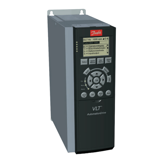 Danfoss VLT CANOpen MCA 105 Installationshandbuch