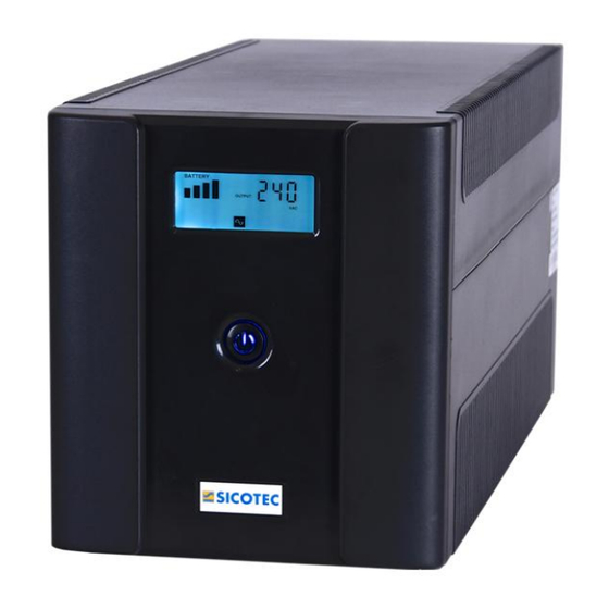 Sicotec 600 AP Bedienunganleitung