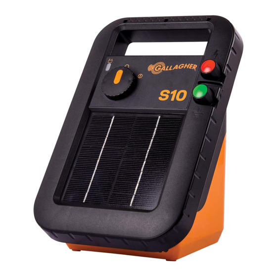 Gallagher S10 Betriebsanleitung