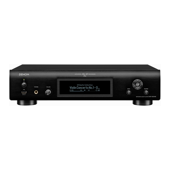 Denon DNP-800NE Bedienungsanleitung