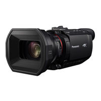 Panasonic HC-X1500 Bedienungsanleitung
