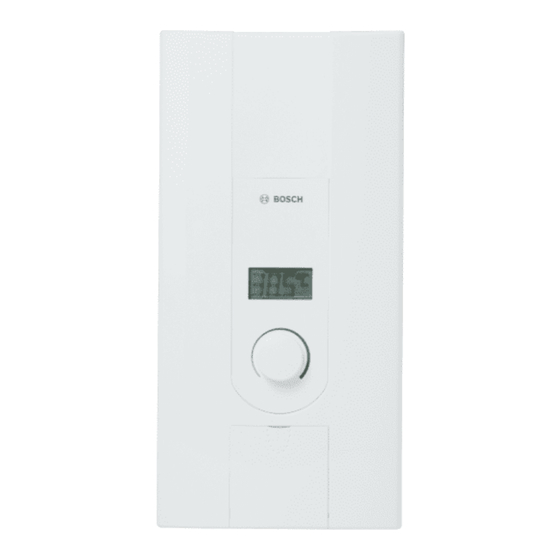 Bosch Tronic 4000 Serie Bedienungsanleitung