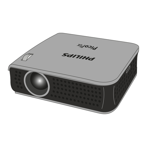 Philips PicoPix 4010 Bedienungsanleitung