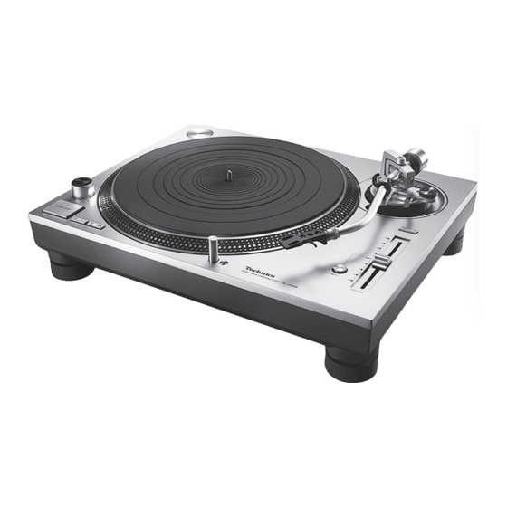 Technics SL-1210GR Bedienungsanleitung