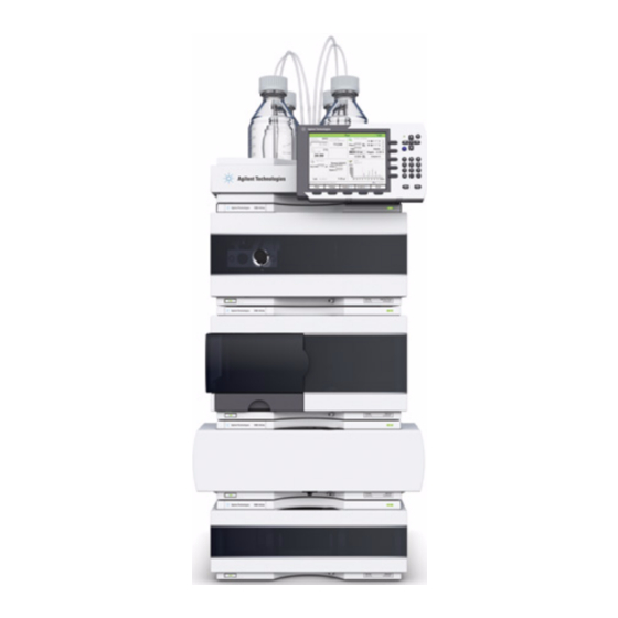 Agilent Technologies 1260 Infinity Benutzerhandbuch