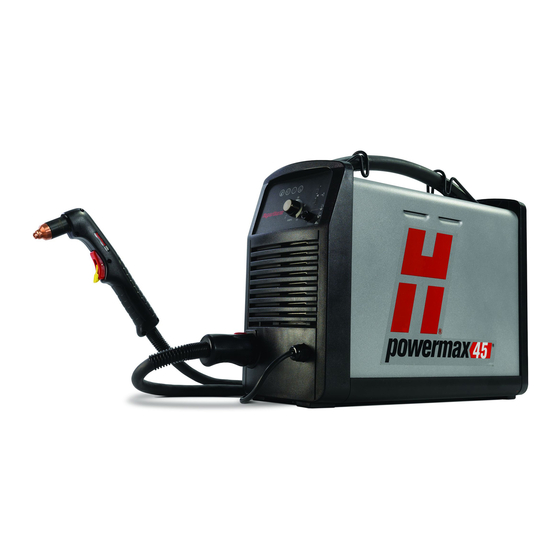 Hypertherm Powermax 45 Betriebsanleitung