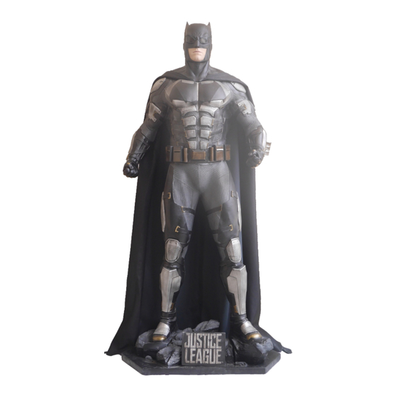 Muckle Mannequins JUSTICE LEAGUE BATMAN TACTICAL Bedienungsanleitung