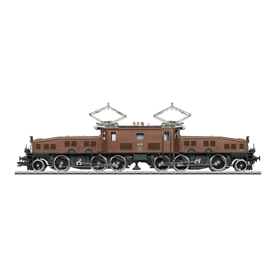 Märklin Ce 6/8 III Bedienungsanleitung