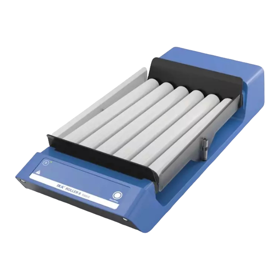 IKA Roller 6 basic Betriebsanleitung