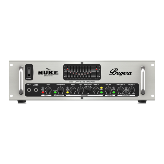 Bugera btx36000 Bedienungsanleitung