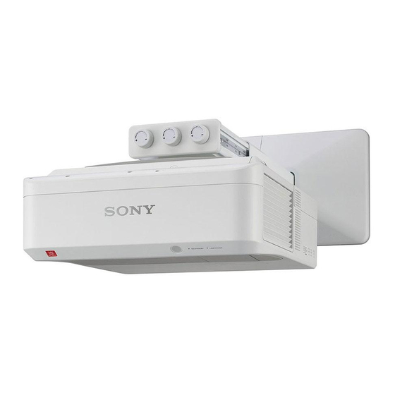 Sony VPL-SW535C Installationshandbuch