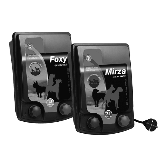 Lacme FOXY Bedienungsanleitung