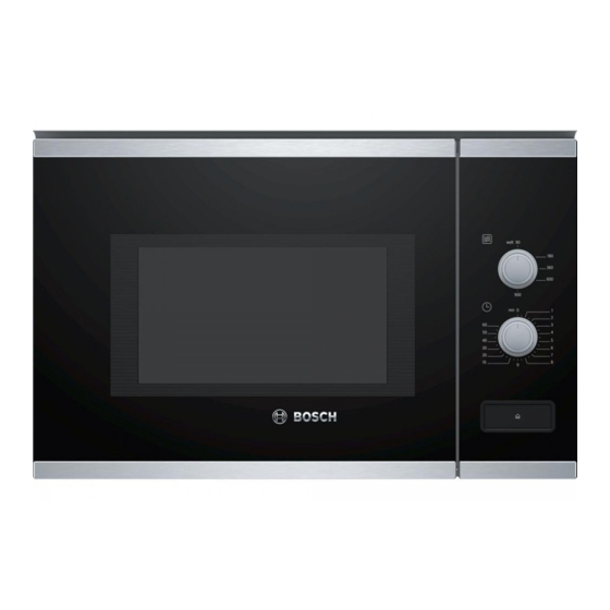 Bosch BFL550MS0 Gebrauchs- Und Montageanleitung