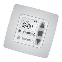 Becker Centronic TimeControl TC52 Montage- Und Betriebsanleitung