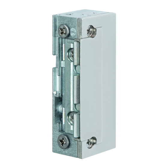 Assa Abloy effeff 118T13 Installations- Und Montageanleitung