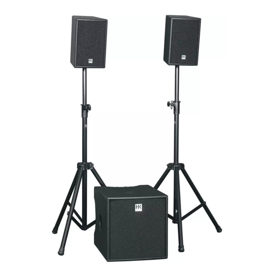 HK Audio L.U.C.A.S Impact Bedienungsanleitung
