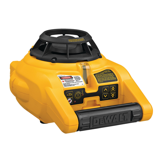 DeWalt DW074 Bedienungsanleitung