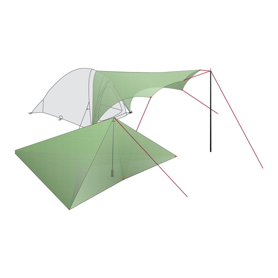 Vaude WING TARP UL Bedienungsanleitung